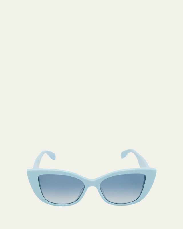 Monochrome Acetate Cat-Eye Sunglasses